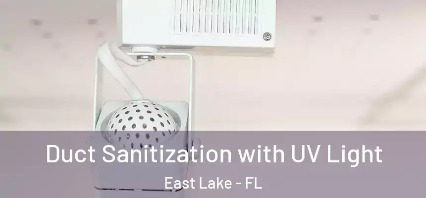  Duct Sanitization with UV Light East Lake - FL